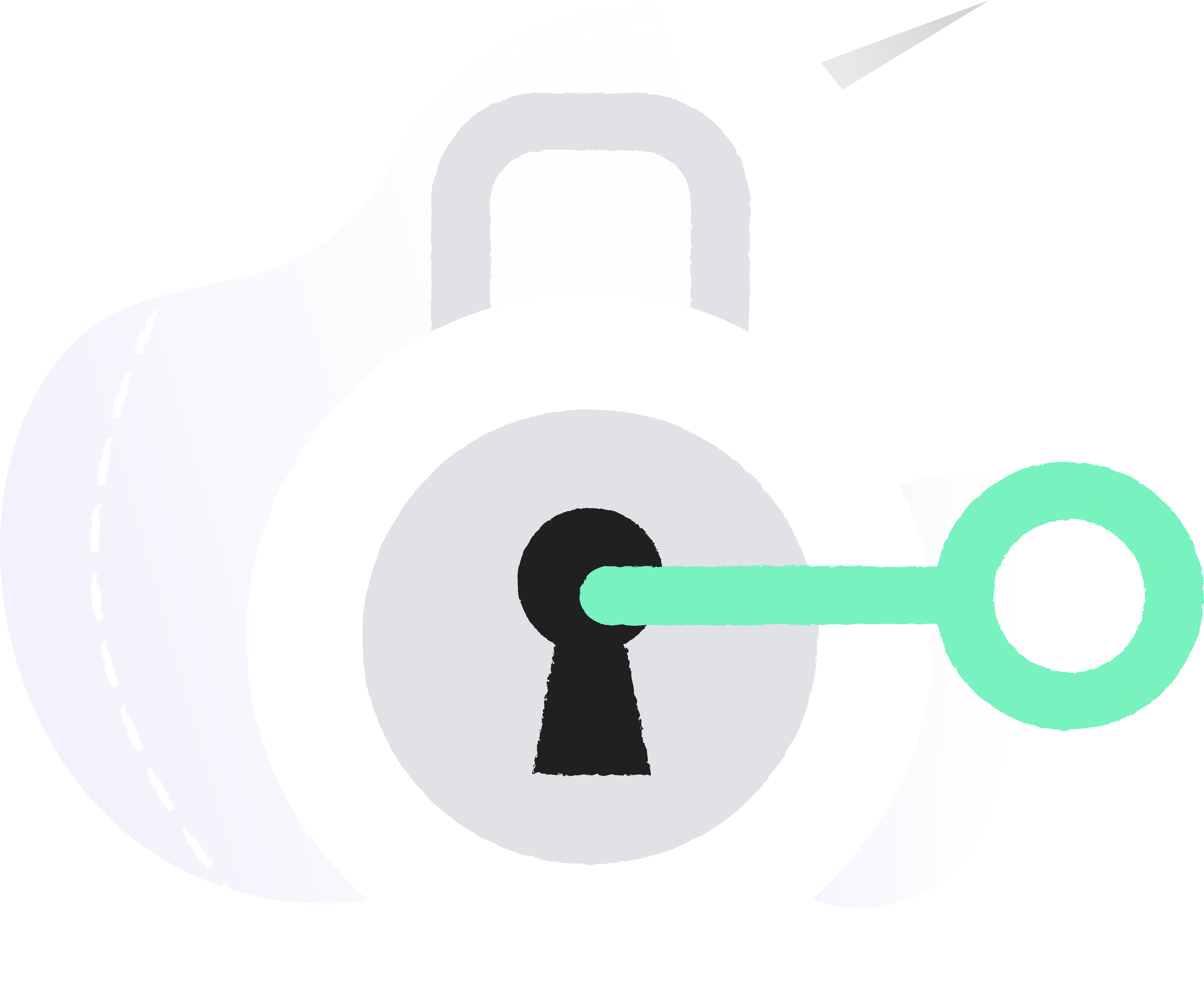 Lock illustration